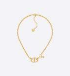 DIOR PEDANT MOP STAR GOLD NECKLACE