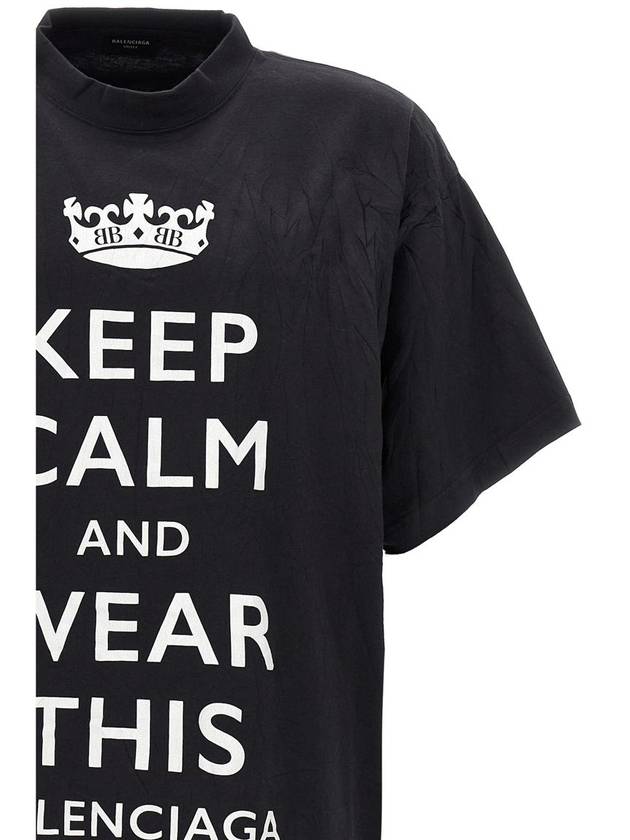 Balenciaga Balenciaga 'Keep Calm' T-Shirt