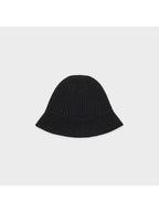 CELINE Seamless Cashmere Bucket Hat Black