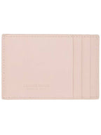 Bottega Veneta Intrecciato Lambskin Calfskin Card Wallet Pink