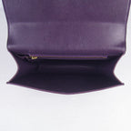 Hermes Constance Cowskin Leather Bag H017 purple golden