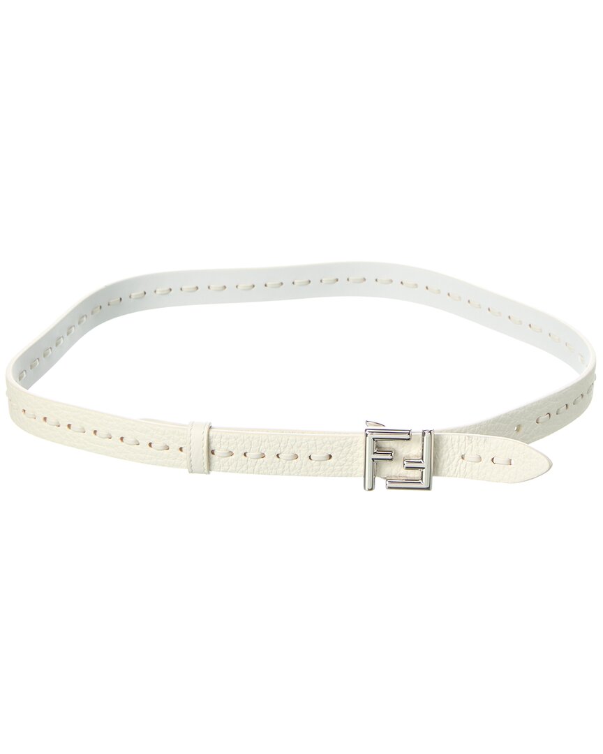 FENDI FF Leather Belt