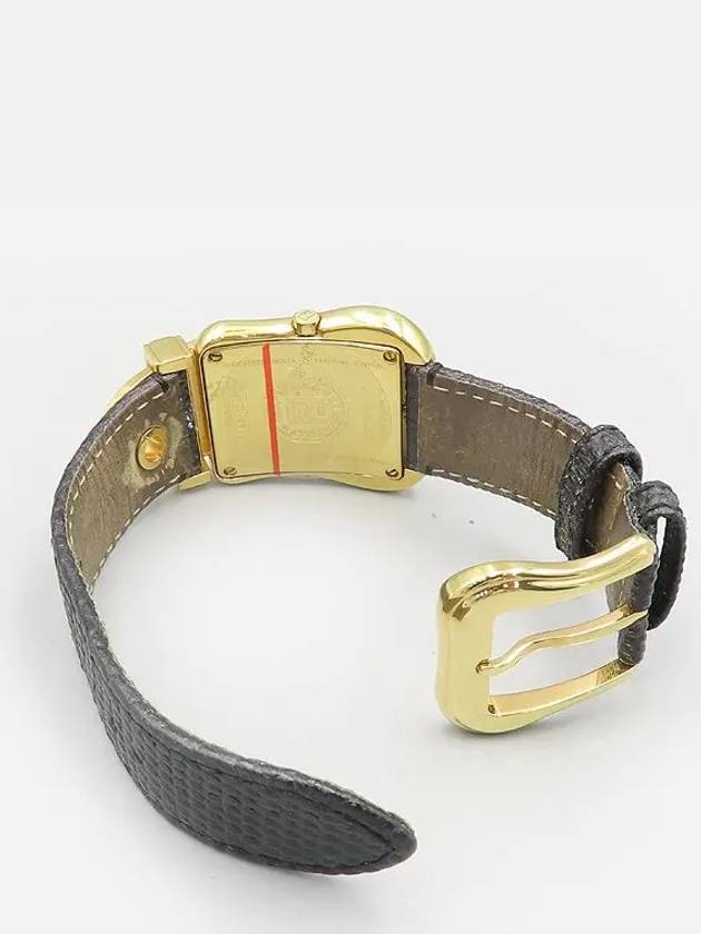 Fendi 3800G B N 3P diamond gold plated mother of pearl leather band unisex watch