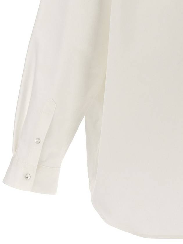 Balenciaga Outerwear Large Fit Shirt White