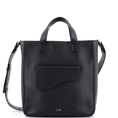 Dior Saddle Tote Leather Tall