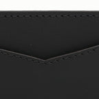 Fendi Black Coated Canvas And Leather Card Holder