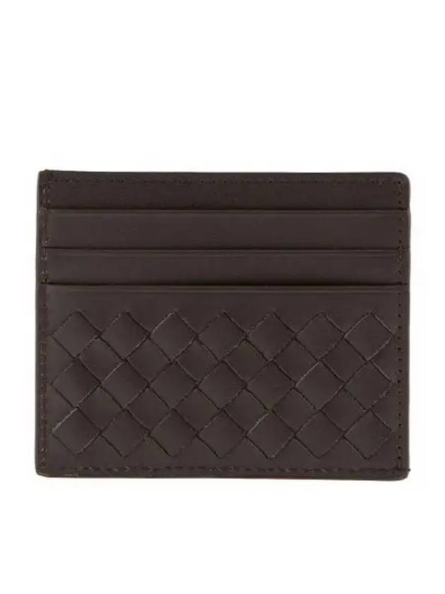 Bottega Veneta Intrecciato Card Wallet Brown