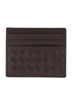 Bottega Veneta Intrecciato Card Wallet Brown