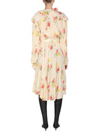 Balenciaga floral long dress