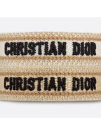 Embroidered Logo Bracelet Set Dior