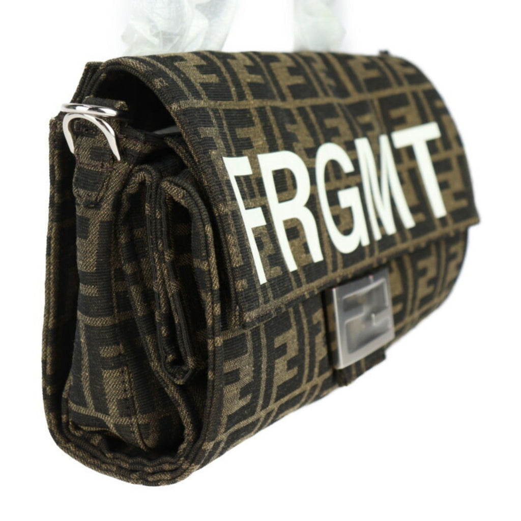 Fendi Baguette   Canvas Handbag Shoulder Bag Tote Bag ()