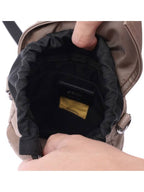 Fendi Mini Econyl Cross Backpack Beige