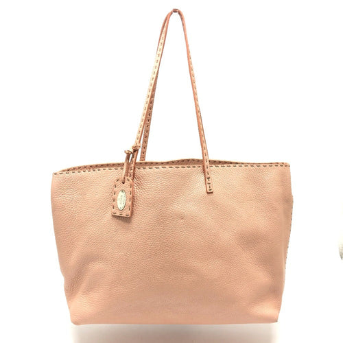 Fendi  pink Leather Tote Bag ()