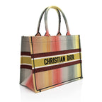 Dior Canvas Dioraura Small Book Tote