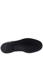 Fendi Leather Lace Up Derby Black