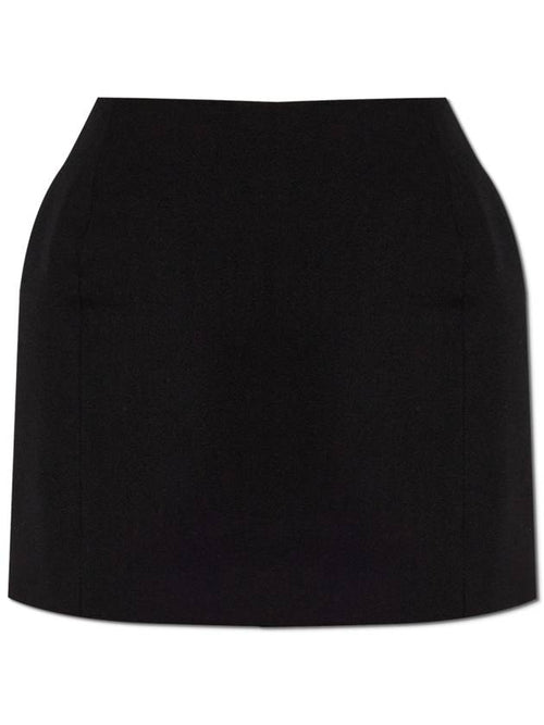 Balenciaga Balenciaga Wool Skirt, Women's, Black