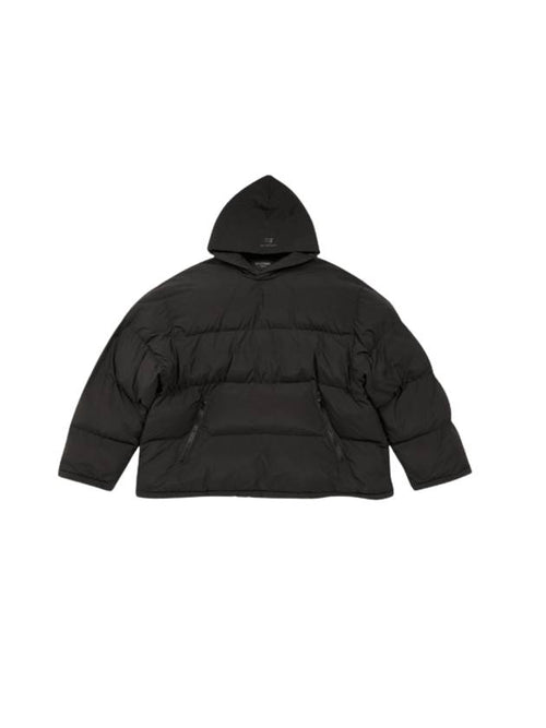 Balenciaga Sporty B Hooded Padding Black