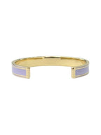 Cord Bangle Bracelet Gold Lilac Dior