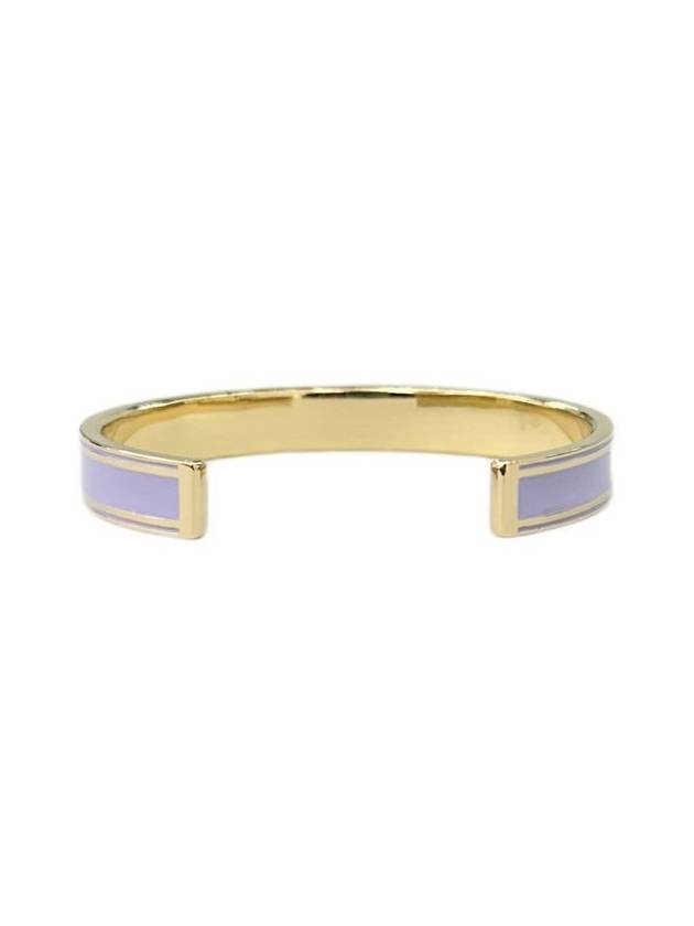 Cord Bangle Bracelet Gold Lilac Dior