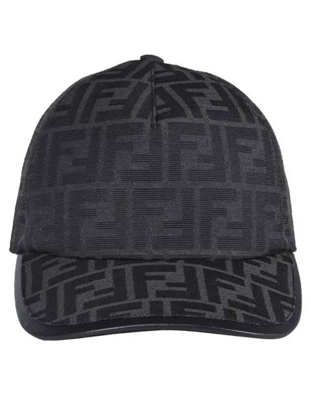 Fendi FF Monogram Ball Cap Black