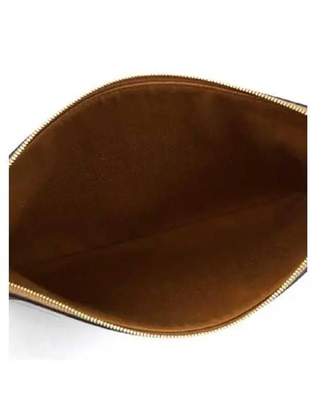 CELINE 10D672BZQ 04LU Triope Canvas Small Pouch Clutch