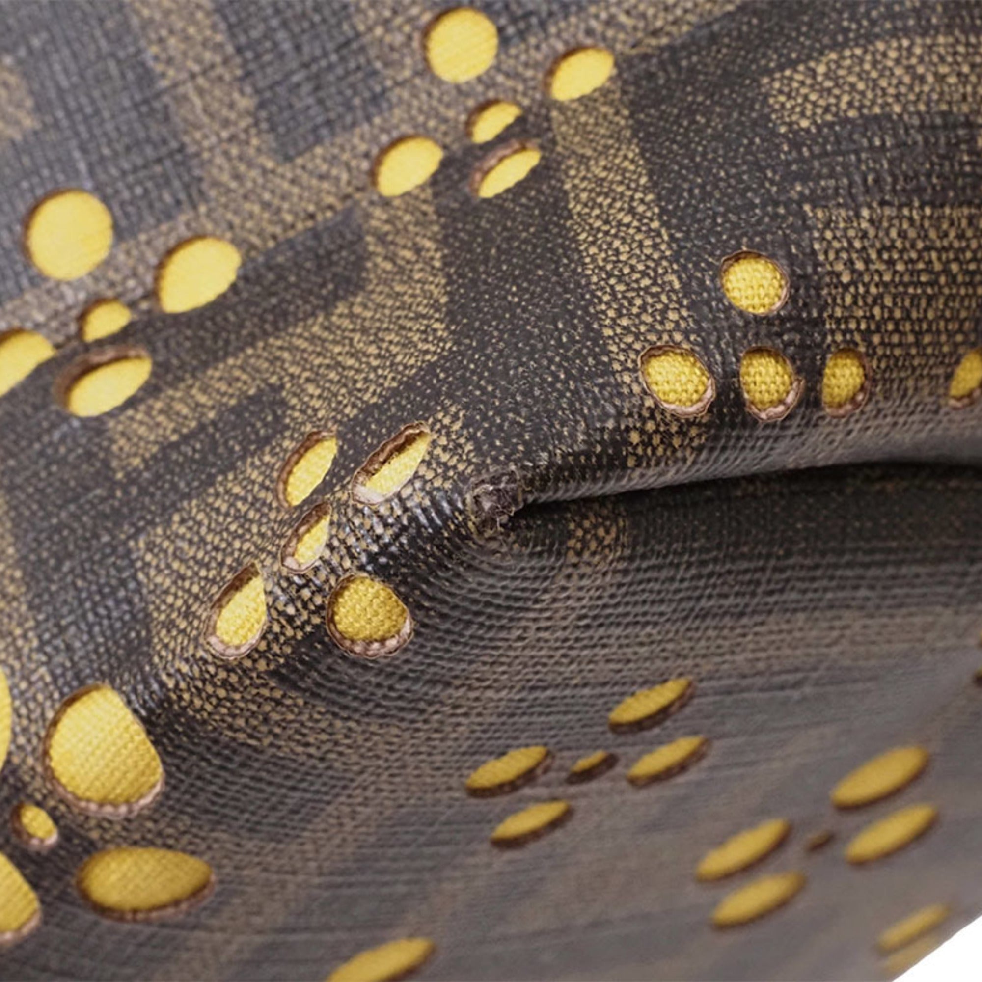 Fendi  yellow Pvc Tote Bag ()