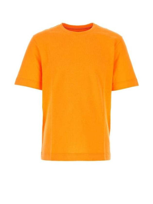Fendi All-Over Logo Short Sleeve T-Shirt Orange