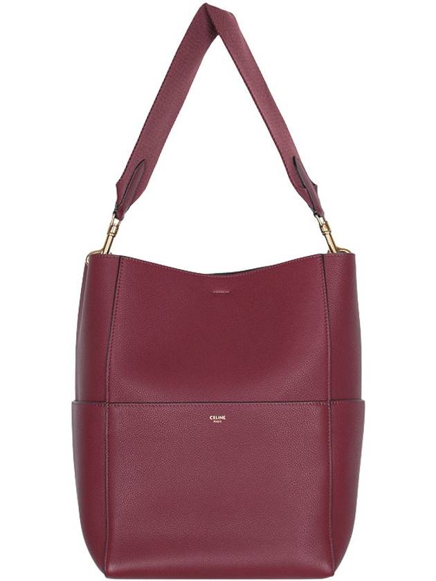 CELINE Single Bucket Bag Red