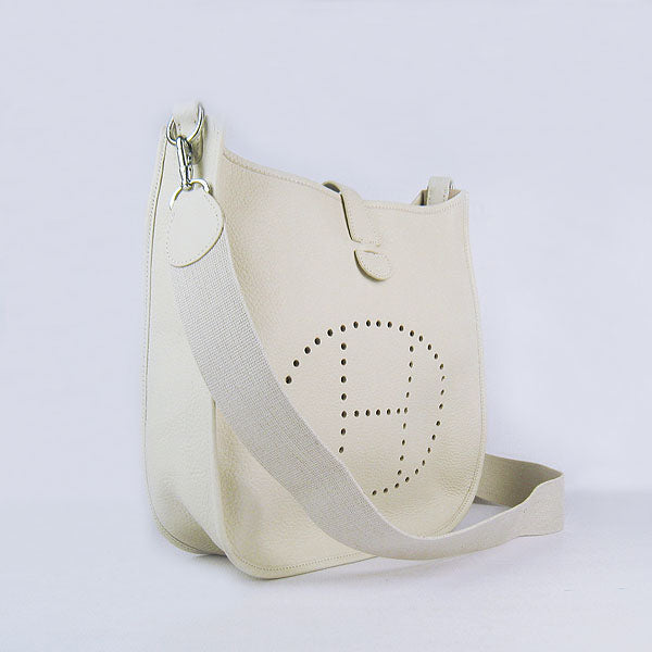 Hermes Evelyne I handbag H6309 beige silver