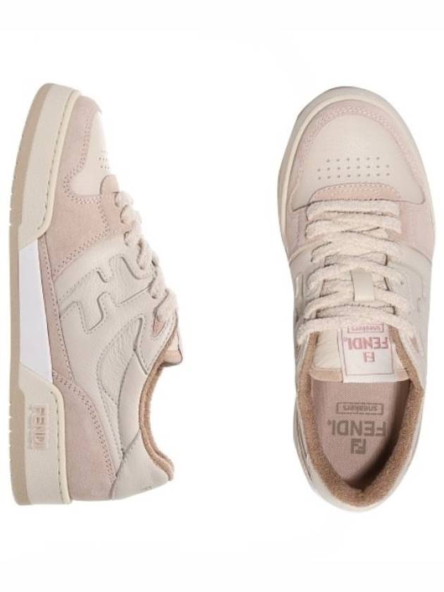 Fendi Women's Match Low Top Sneakers Pink