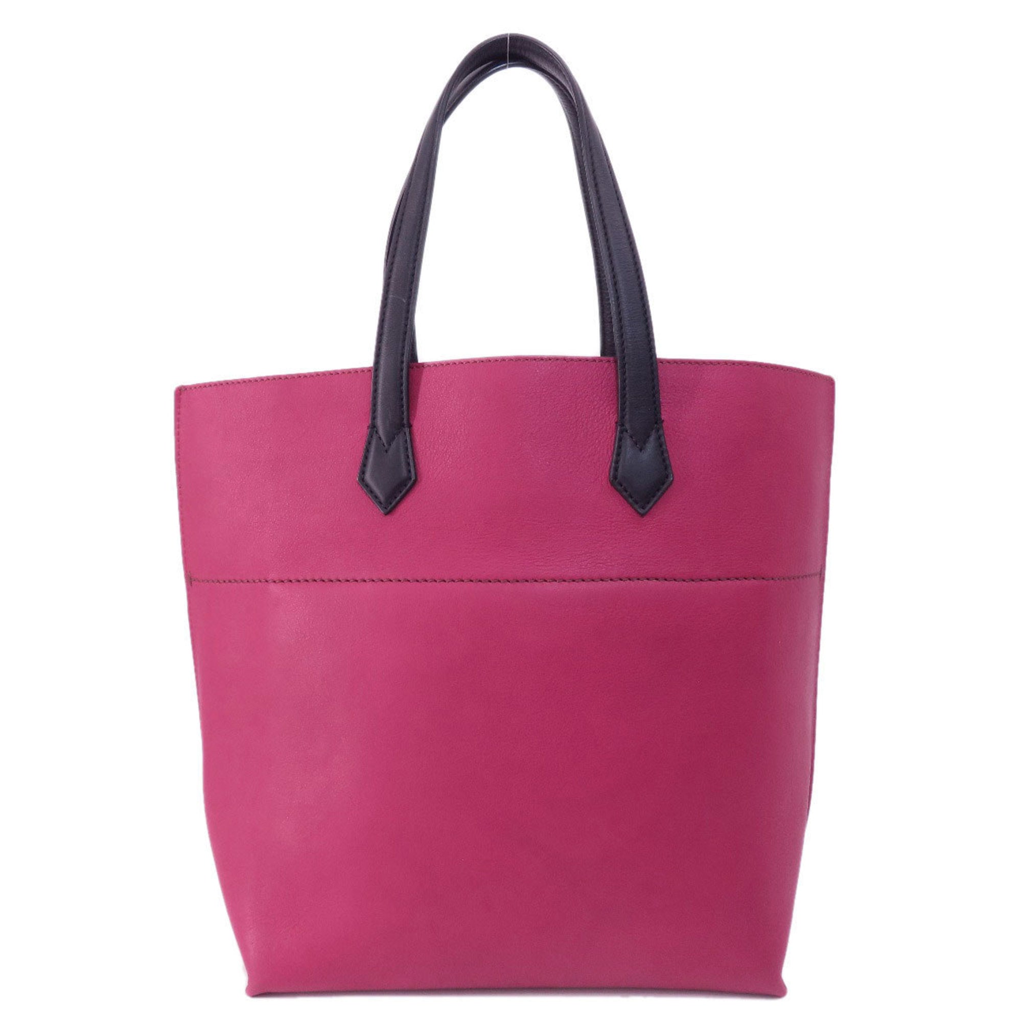 Fendi  Color Rose  Leather Tote Bag ()
