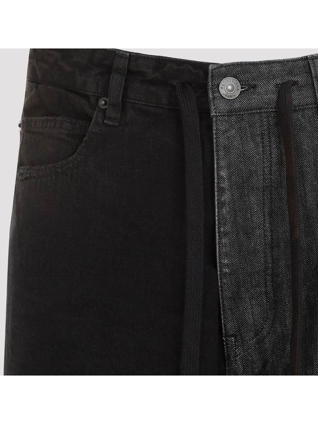Balenciaga Fifty-Fifty Jeans Black