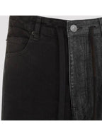 Balenciaga Fifty-Fifty Jeans Black
