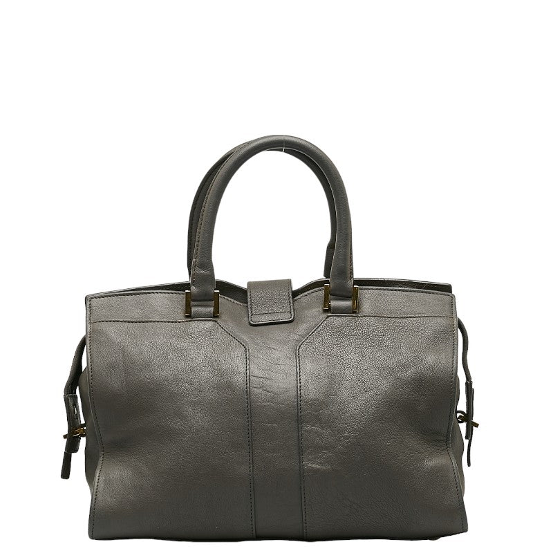 Saint Laurent Cabustic Handbags 2WAY Gray Leather  Saint Laurent