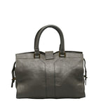 Saint Laurent Cabustic Handbags 2WAY Gray Leather  Saint Laurent