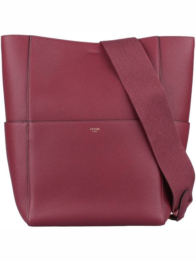 CELINE Single Bucket Bag Red