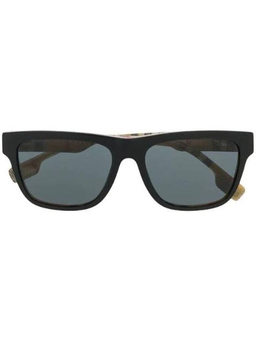 Burberry Eyewear Vintage Check Square Frame Sunglasses