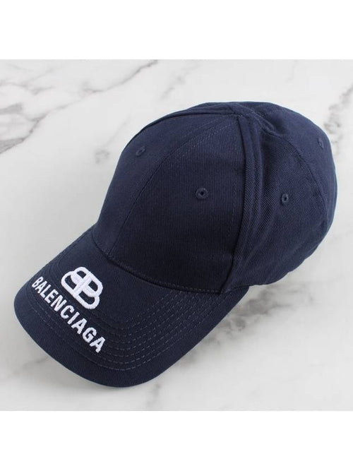 Balenciaga BB logo embroidered ball cap