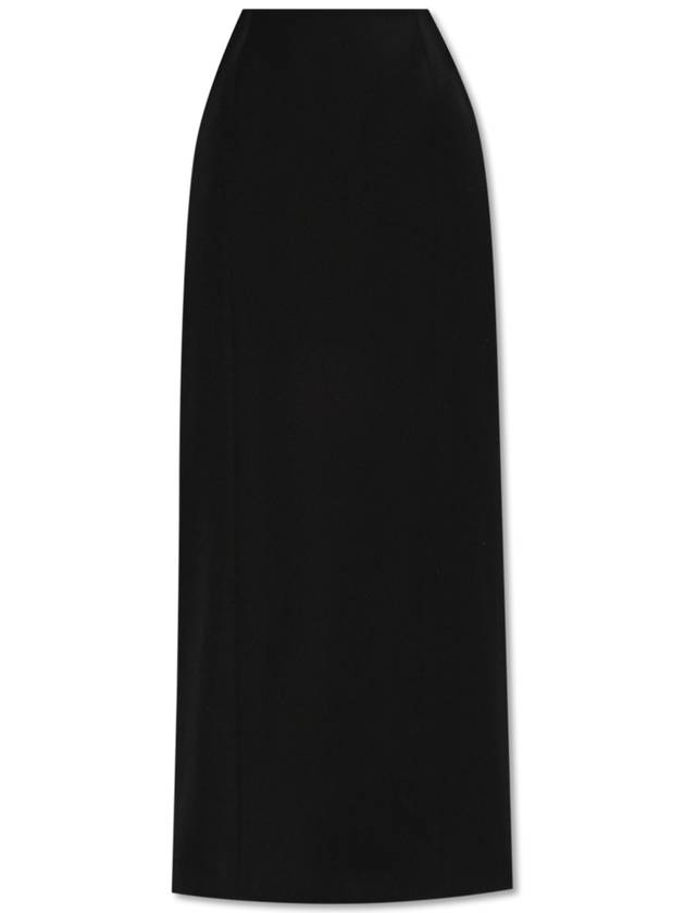Balenciaga Balenciaga Skirt With Back Slit, Women's, Black