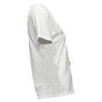 Christian Dior J'adior 8 Lurex Embroidery Cotton Linen Tshirt