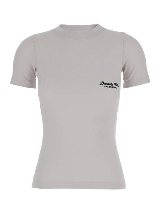 Balenciaga Beverly Hills Short Sleeve T-Shirt White
