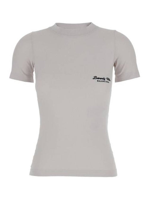 Balenciaga Beverly Hills Short Sleeve T-Shirt White