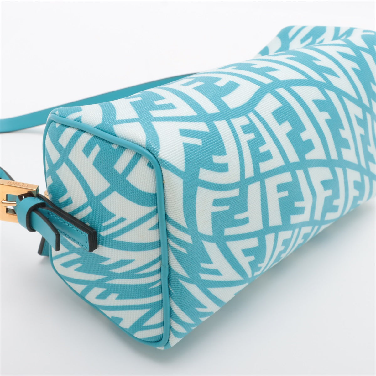 FENDI Zucca One Shoulder Bag in Blue 8BS050