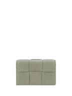 Bottega Veneta WoMen's Cassette Card Wallet Green