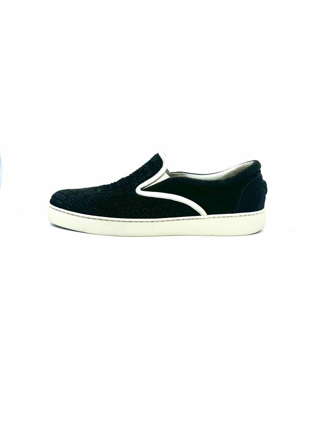 BOTTEGA VENETA Size 10 Black Men's Sneakers