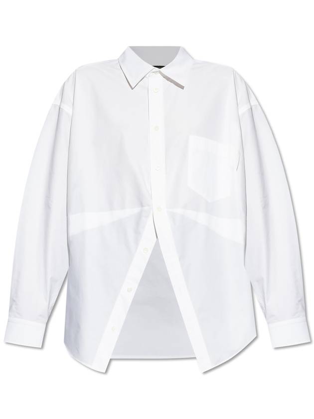 Balenciaga Balenciaga Shirt With Pocket, Women's, White