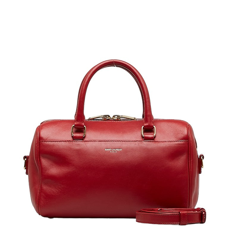 Saint Laurent Handbag  2WAY Red Leather Ladies Saint Laurent