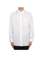 CD Diamond Over Long Sleeve Shirt White Dior