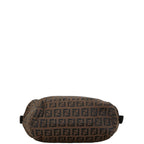 Fendi Zucca Mini Handbag 8N0000 Brown Canvas Leather  Fendi