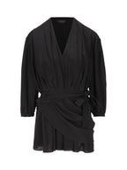 Balenciaga midi dress 772748TAN011000 P24 BLACK